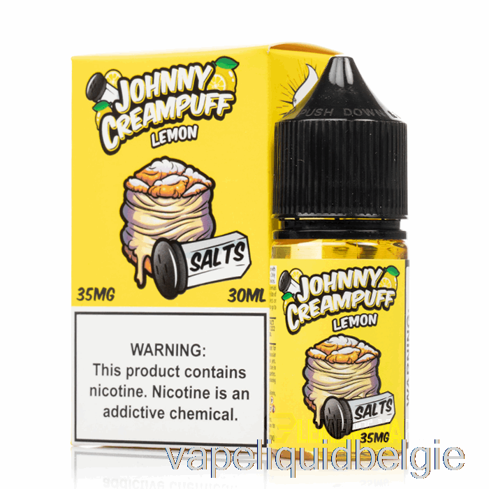 Vape Smaken Citroen - Johnny Creampuff Salts - 30ml 35mg